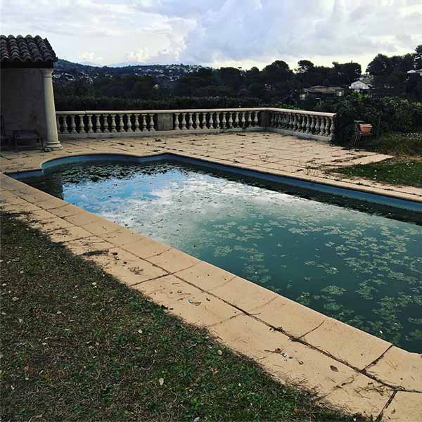 Photo renovation piscine avant travaux